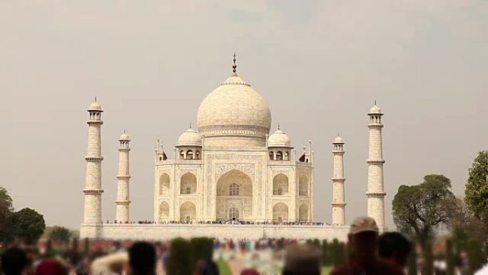 印度阿格拉著名的泰姬陵