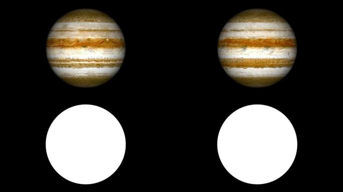 行星木星自旋可循环元素与亮度哑光隔离