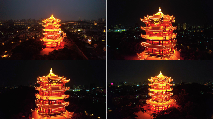 黄鹤楼夜景