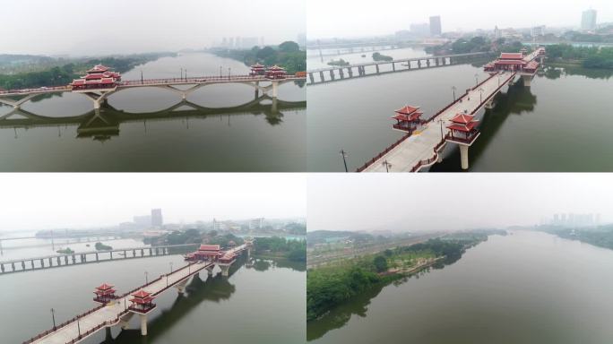 4K漳州南山桥航拍