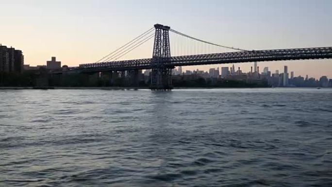 纽约天际线: 东河景