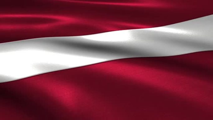 拉脱维亚迷人的旗帜