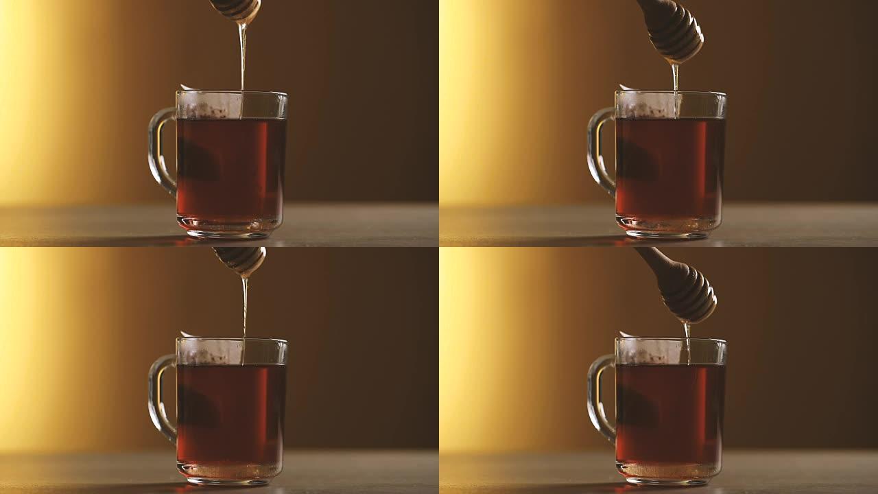 蔓越莓茶和蜂蜜蔓越莓茶和蜂蜜饮品饮料