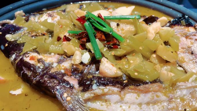 酸菜鱼中国美食