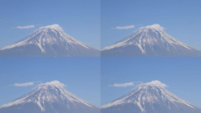 日本Tanuki湖的富士山乘船
