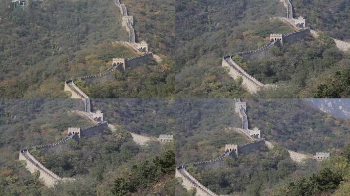 夏季的中国长城生态长城自然景观大好河山