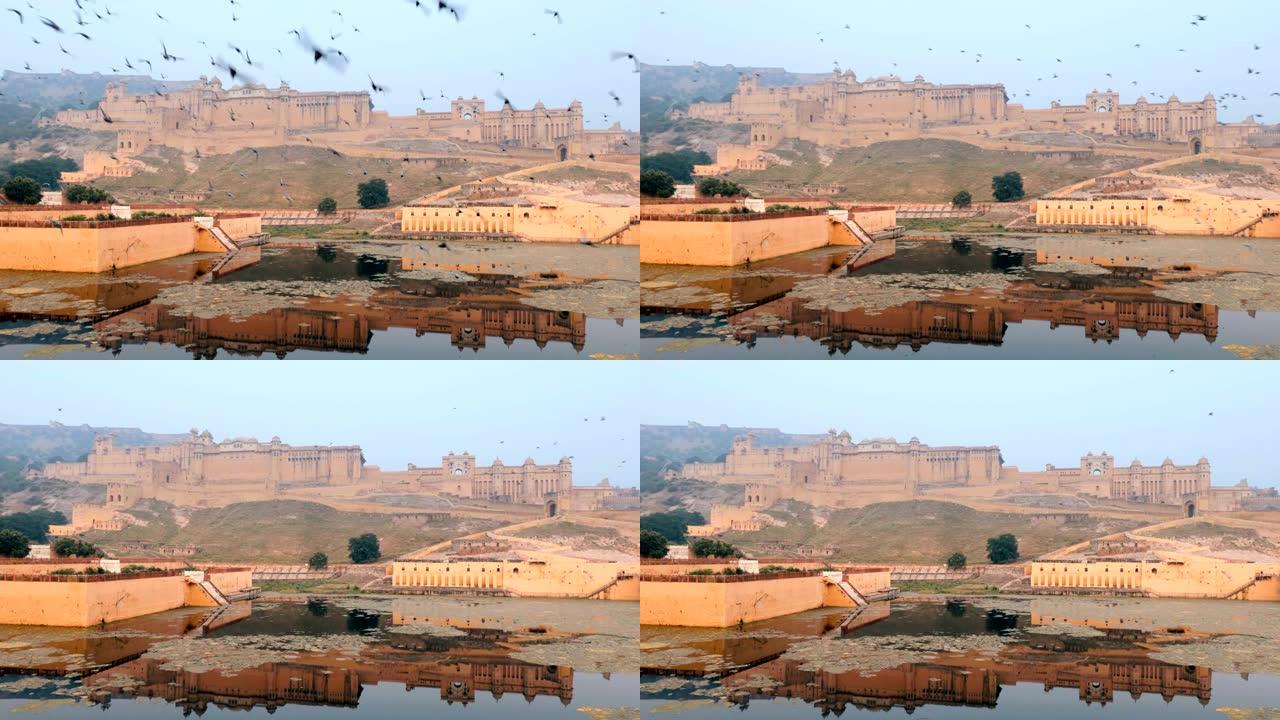 阿梅尔堡 (Amer Fort) 是位于印度拉贾斯坦邦阿梅尔的一座堡垒。它位于山上，是斋浦尔的主要旅