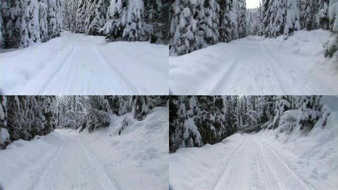 高清时间 -- 拉斯佩: 冬天开车