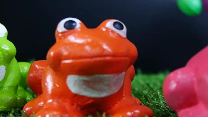 彩色青蛙模型彩色青蛙模型