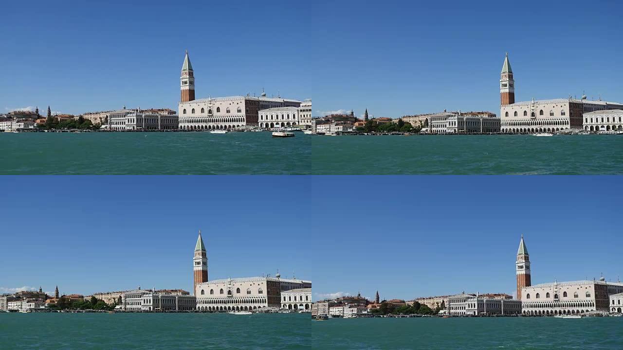 威尼斯意大利大运河，船景