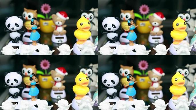 跳舞的人物，有趣，幽默