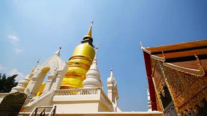 泰国清迈的Suan Dok佛寺