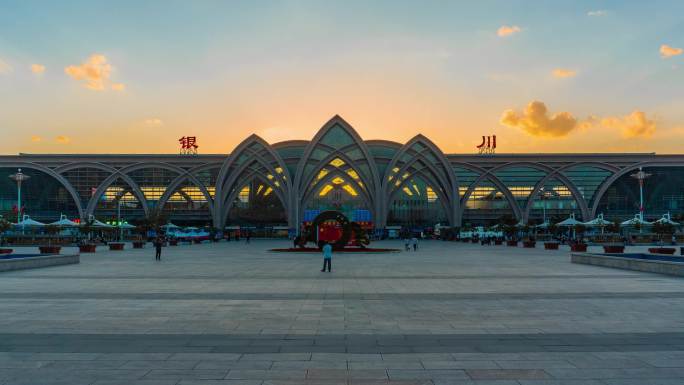 宁夏银川市航拍宣传片延时合集