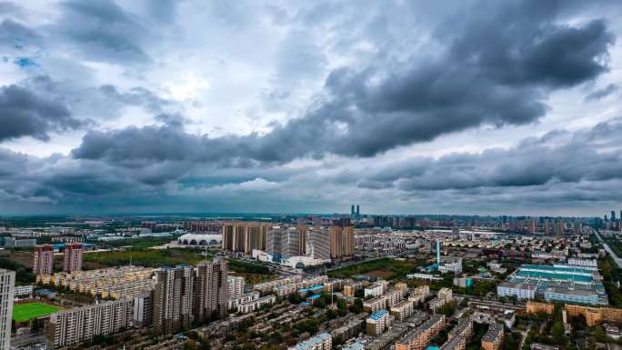 宁夏银川市航拍宣传片延时合集