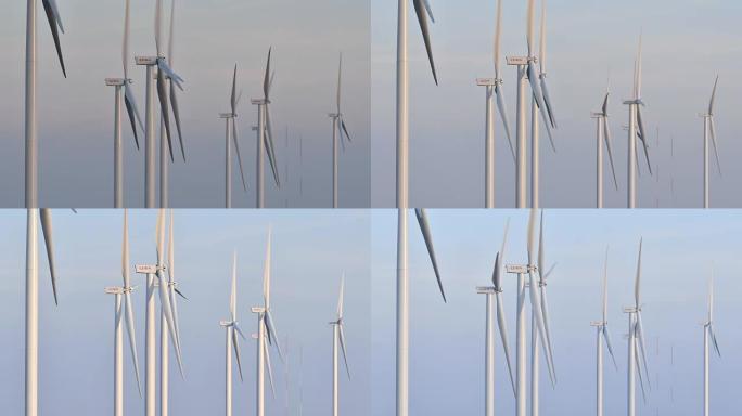 泰国碧差汶Khao Khor的风力涡轮机