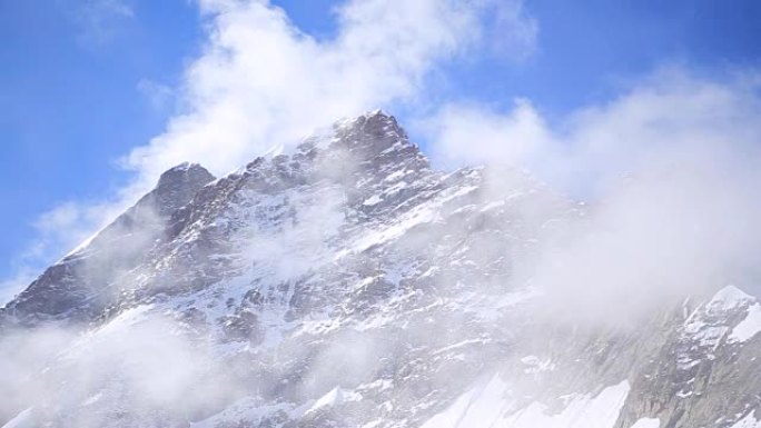 少女峰狮身人面像天文台格林德瓦尔德山阿尔卑斯雪冰