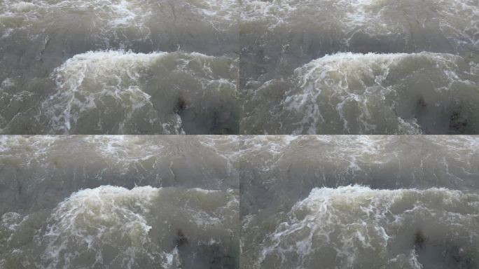 湍急河流   激流勇进  春季雨水