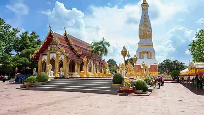 Phanom寺的Wat Phra; 时间流逝