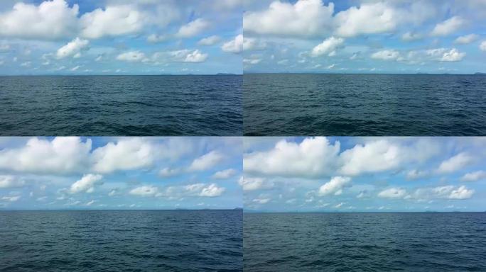 泰国苏梅岛安通的海上，