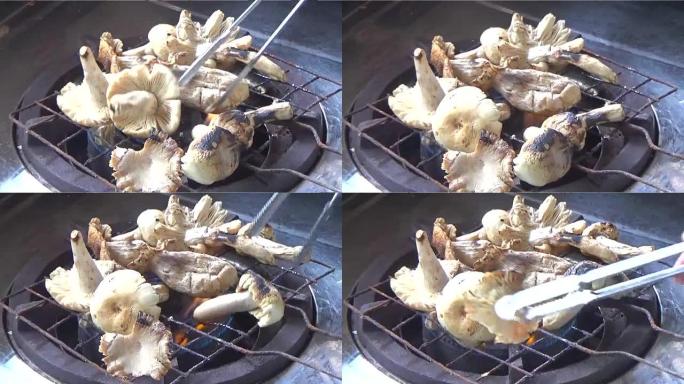 烤蘑菇
