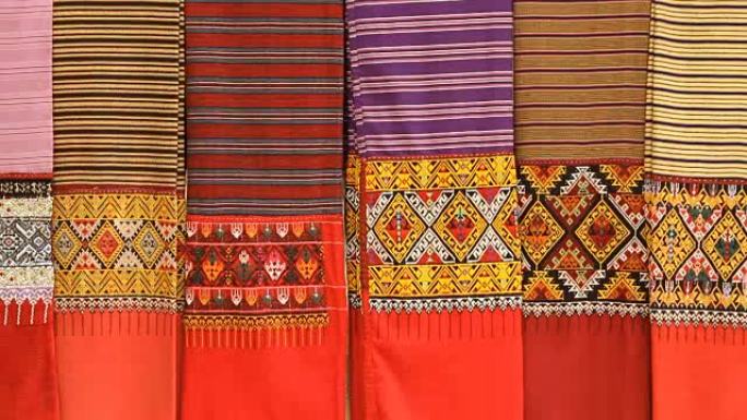 泰国北部古老传统裙子