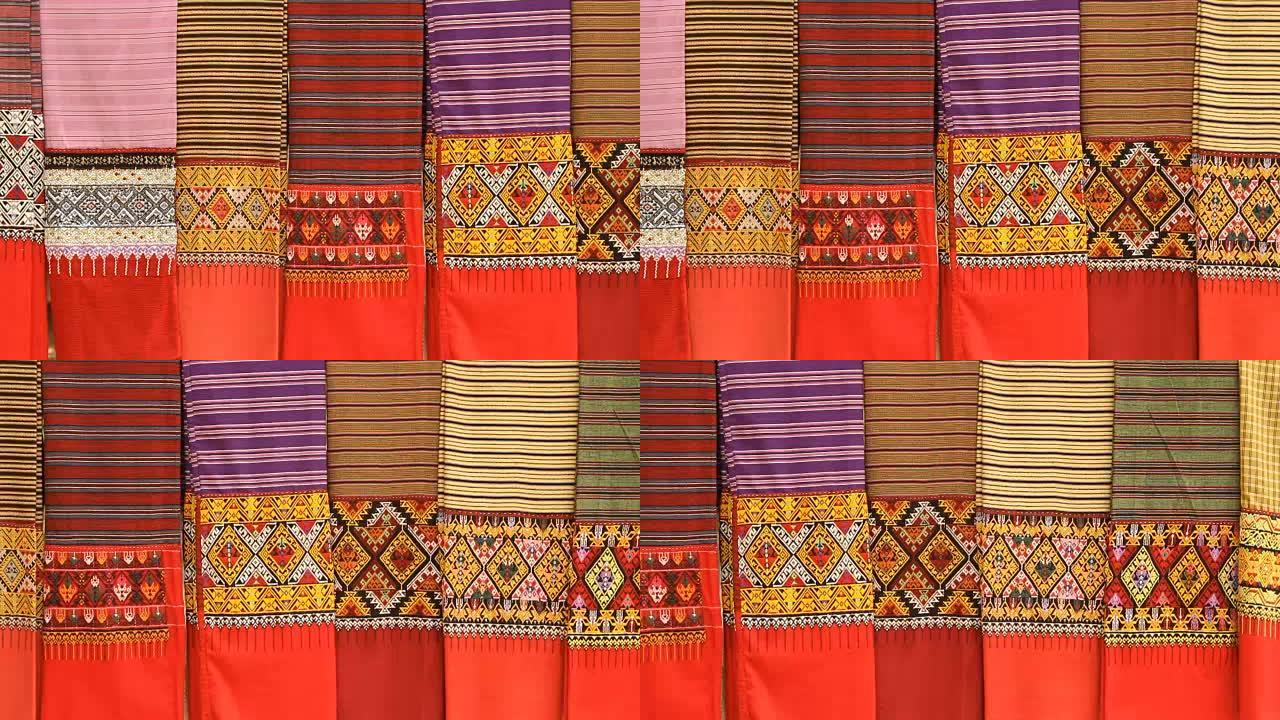 泰国北部古老传统裙子