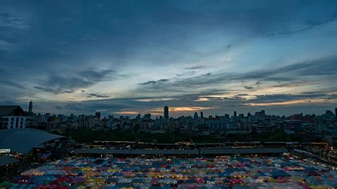 TL / 4K: 丰富多彩的当地夜市