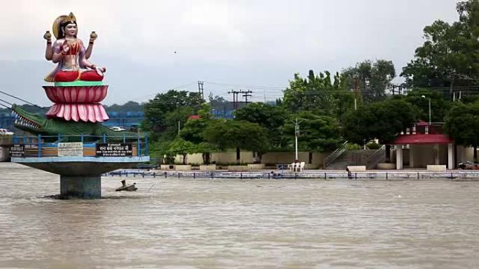印度哈德瓦尔的恒河