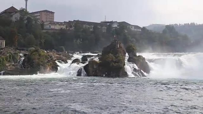 瑞士莱茵瀑布莱茵瀑布瑞士莱茵河