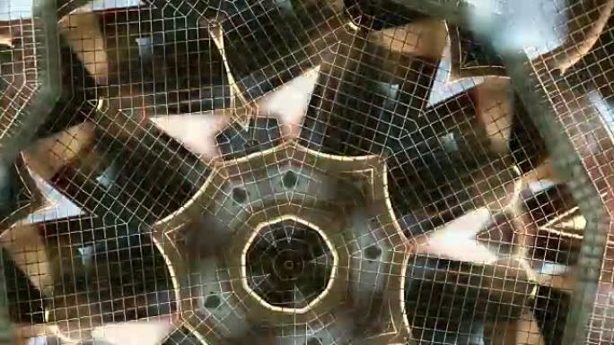 五颜六色的抽象壁纸背景。