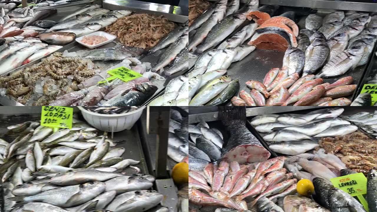 鱼市场鲷鱼鱼市场海鲜