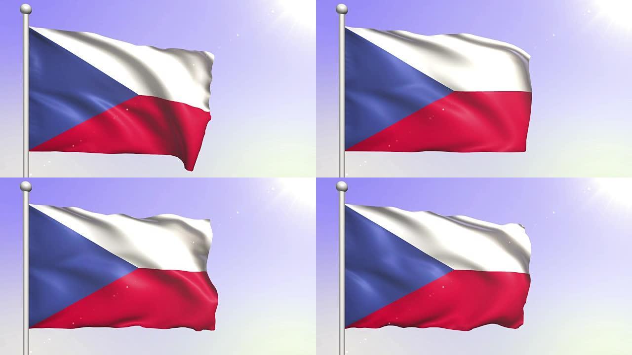 捷克共和国国旗 (可循环)