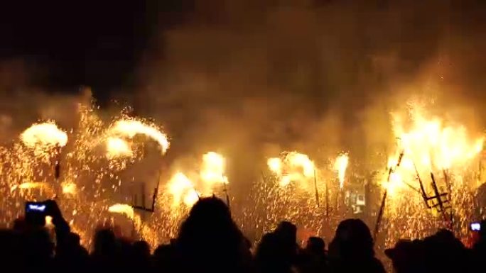 Correfoc-地中海地区的西班牙传统党