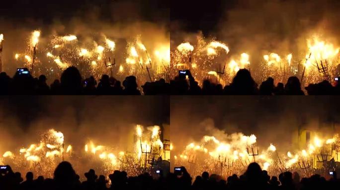 Correfoc-地中海地区的西班牙传统党