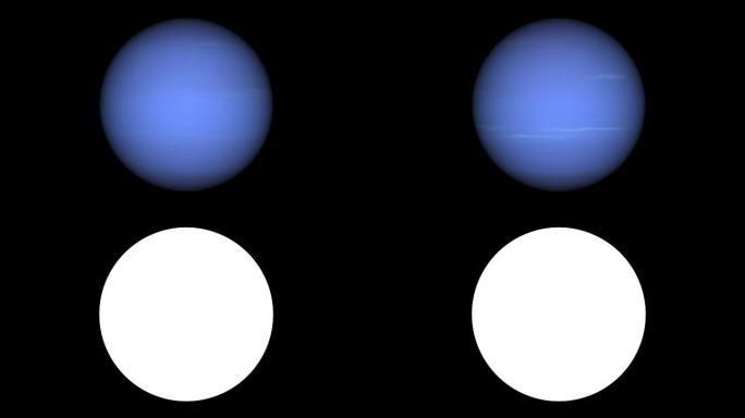 海王星-行星自旋可循环元素与亮度哑光隔离