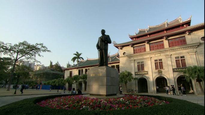 实拍厦门大学陈嘉庚