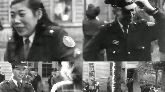 1950年日本  警察跳舞