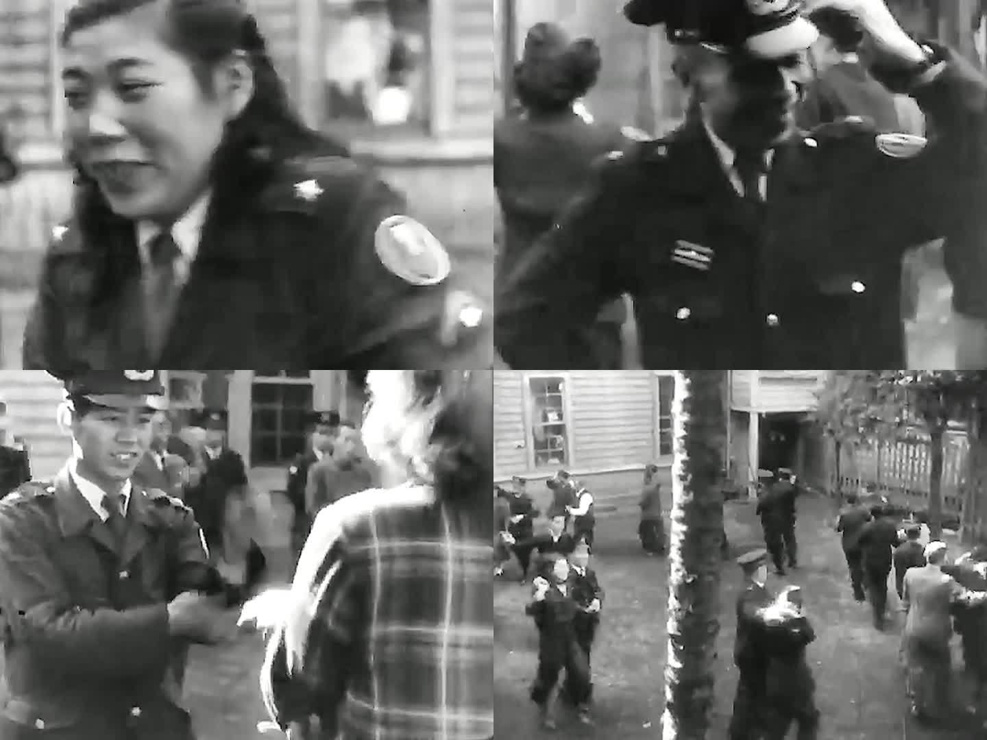 1950年日本  警察跳舞