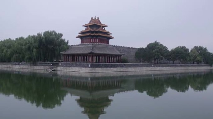 中国北京颐和园的瞭望塔