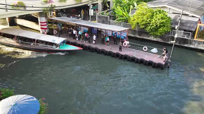 泰国曼谷运河船