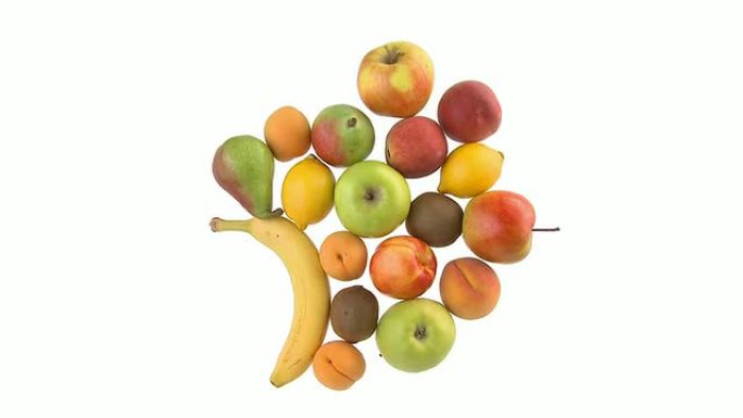 高清循环: 各种水果