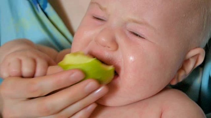 爱哭的宝宝吃苹果胎儿新生产科中心月子中心
