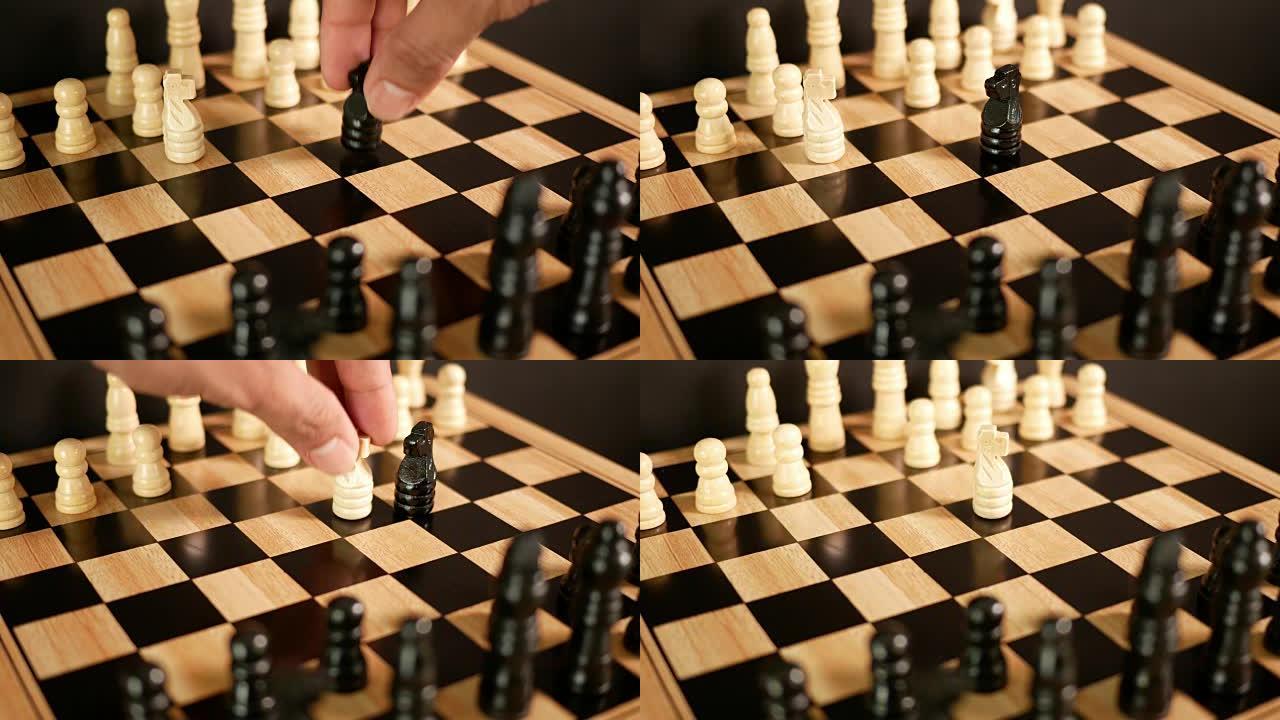 下棋下棋棋盘国际象棋对弈