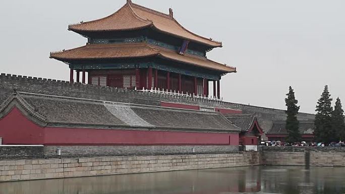 中国北京颐和园后门