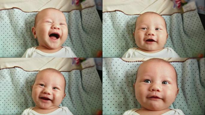 婴儿微笑 (高清)