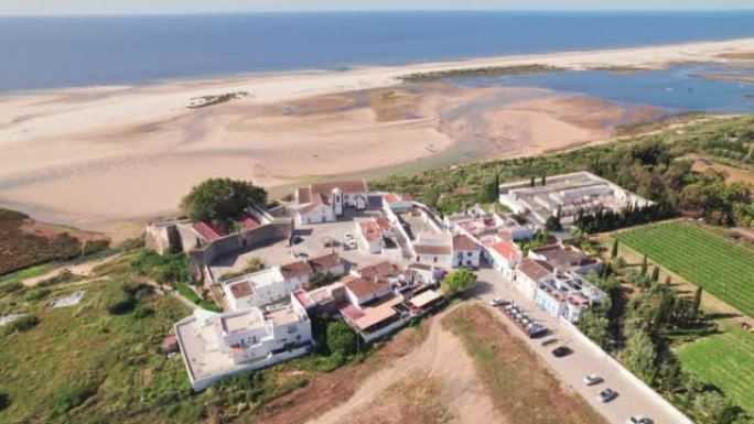 葡萄牙阿尔加维地区Cacela Velha老渔民村
