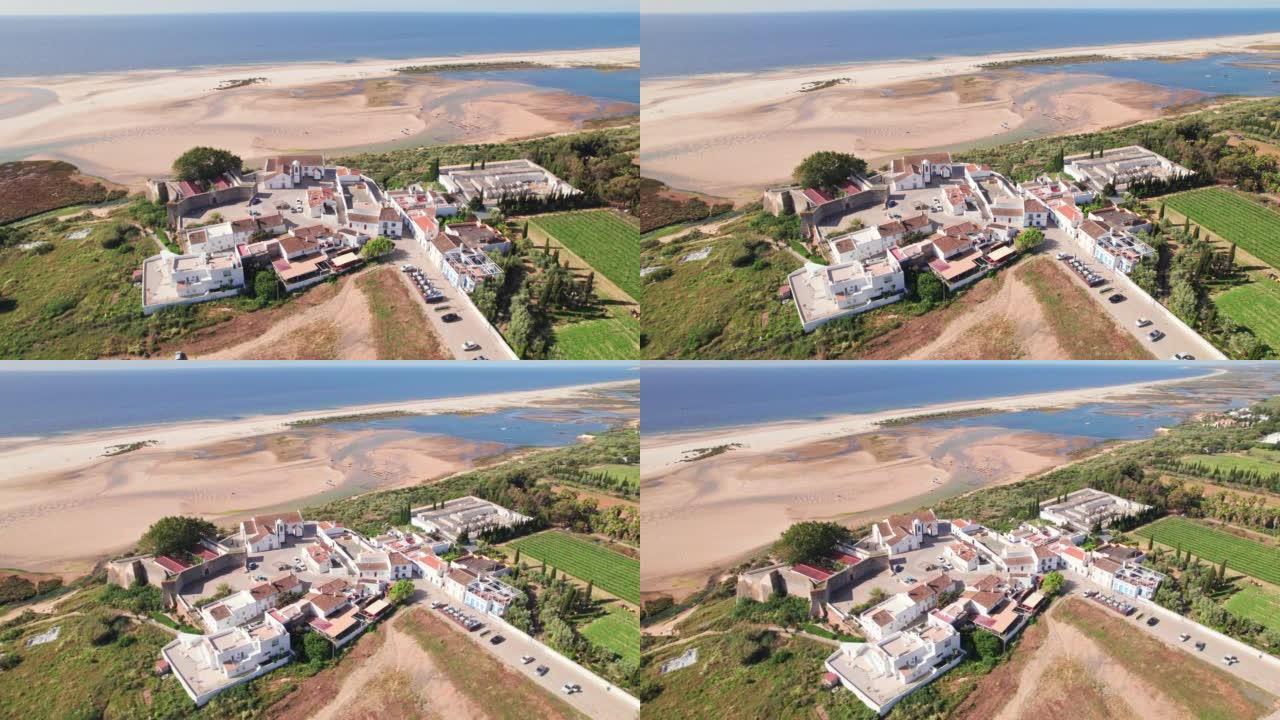 葡萄牙阿尔加维地区Cacela Velha老渔民村