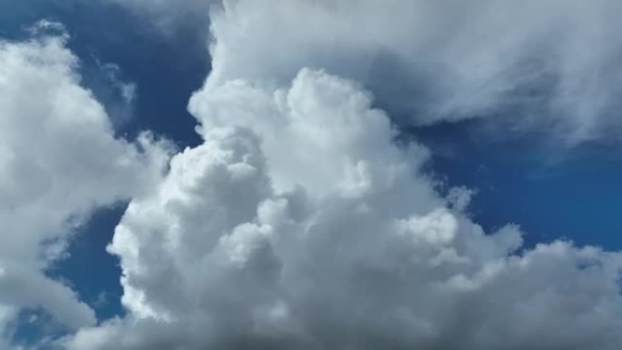 蓝天与云唯美天空视频素材