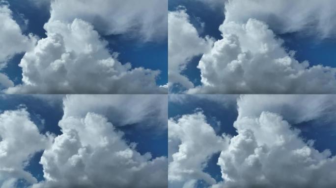 蓝天与云唯美天空视频素材