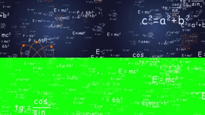 4K 3D循环视频动画剪辑的干净平滑慢慢走向相机。